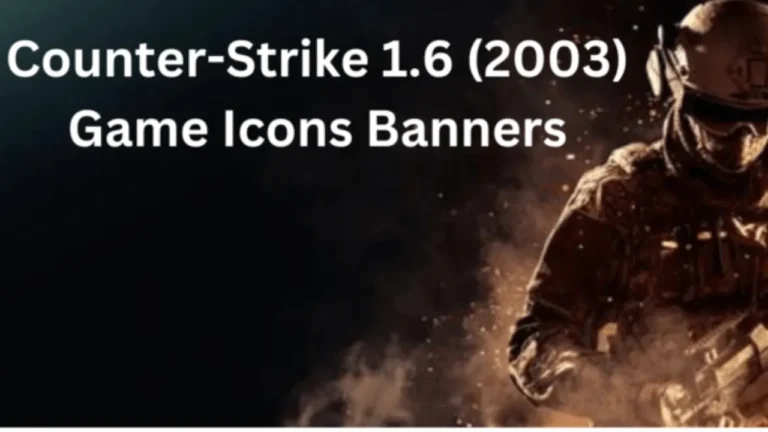 Counter-Strike 1.6 (2003) Game Icons Banners