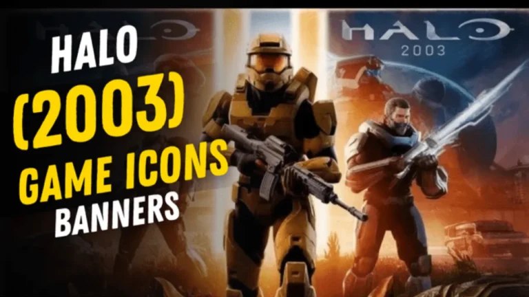 Halo (2003) Game Icons Banners