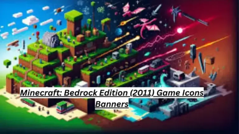 Minecraft Bedrock Edition (2011) Game Icons Banners