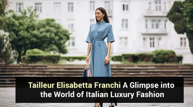 Tailleur Elisabetta Franchi: A Glimpse into the World of Italian Luxury Fashion