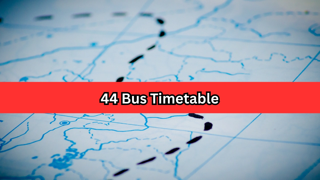 44 Bus Timetable